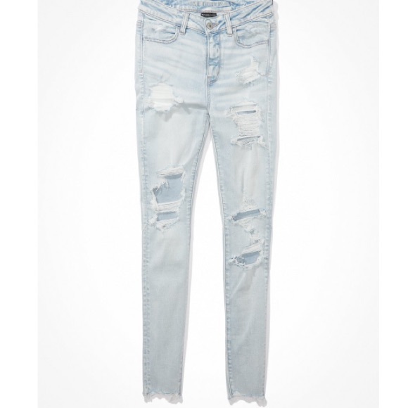 American Eagle next level ripped high waisted jegging - Picture 1 of 3
